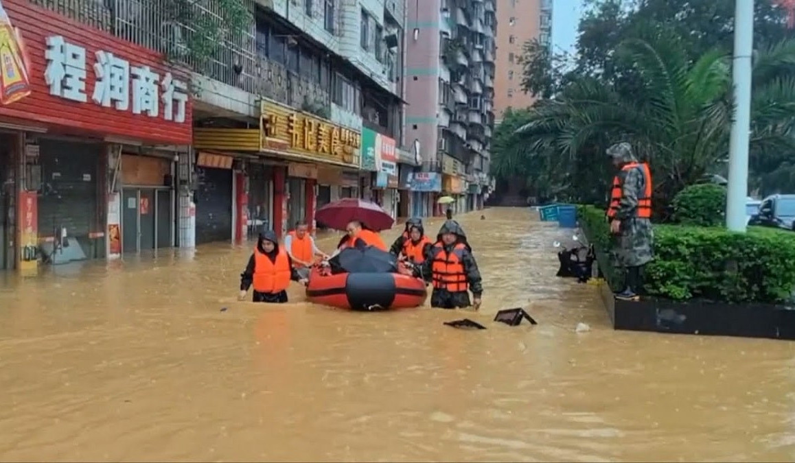 Չինաստանում հորդառատ անձրևները հանգեցրել են ջրհեղեղների. կան զոհեր և անհետ կորածներ