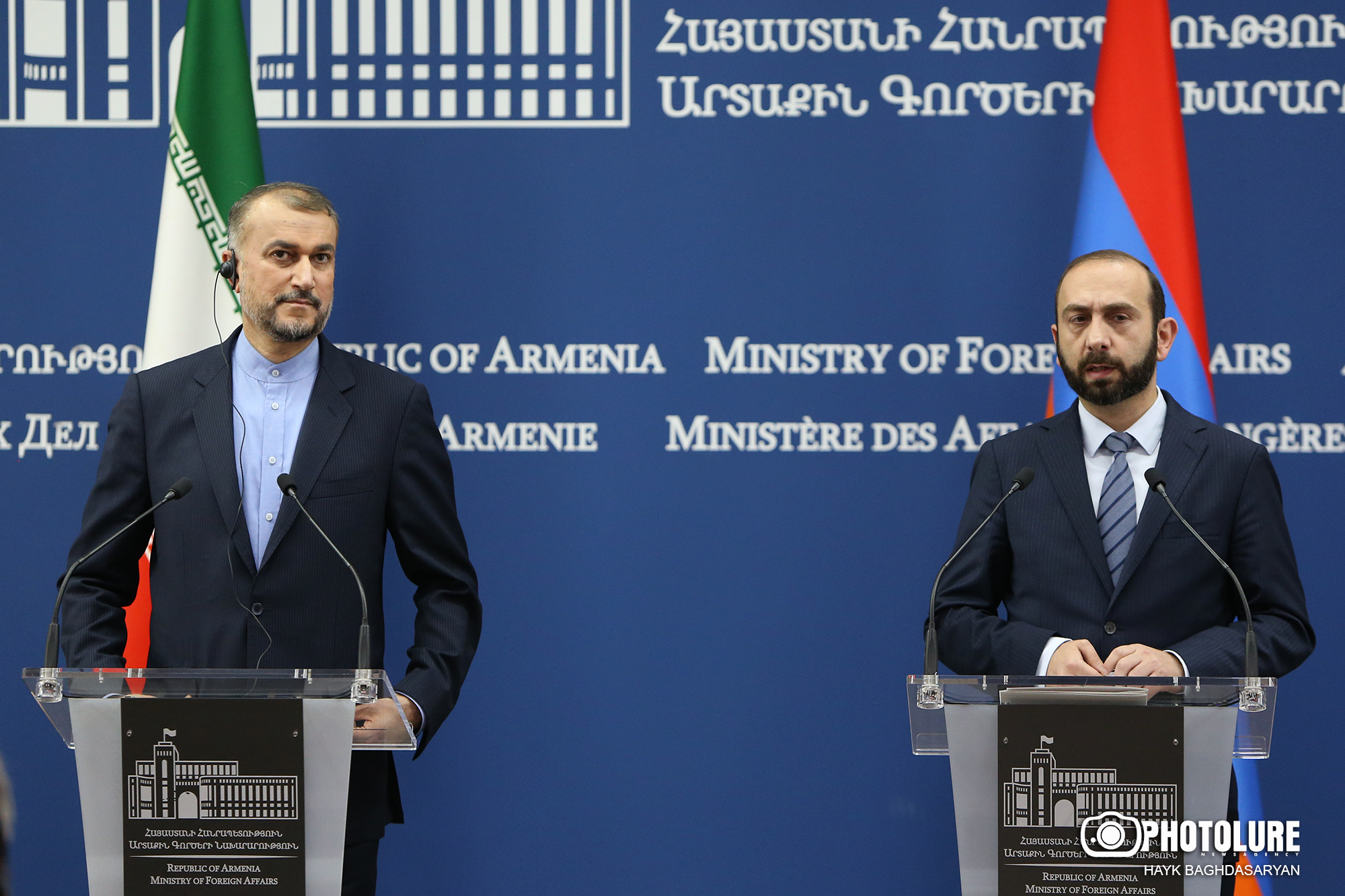 Highly appreciate friendly Iran's principled and clear position regarding Armenia's territorial integrity: Armenia's MFA Mirzoyan tells Abdollahian