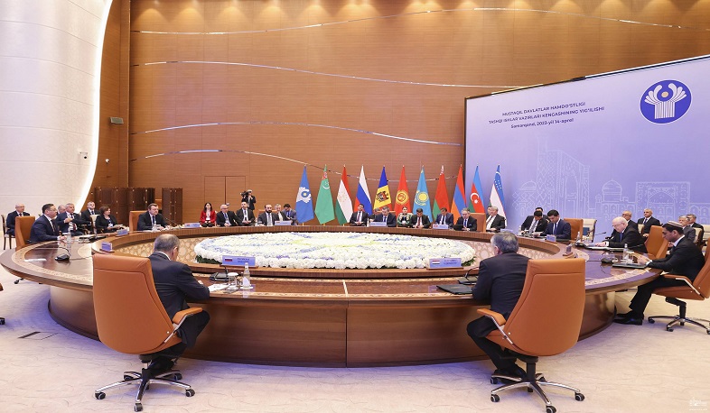 At session of CIS Ministerial Council, Armenian side emphasized its readiness to achieve peace and stability in region