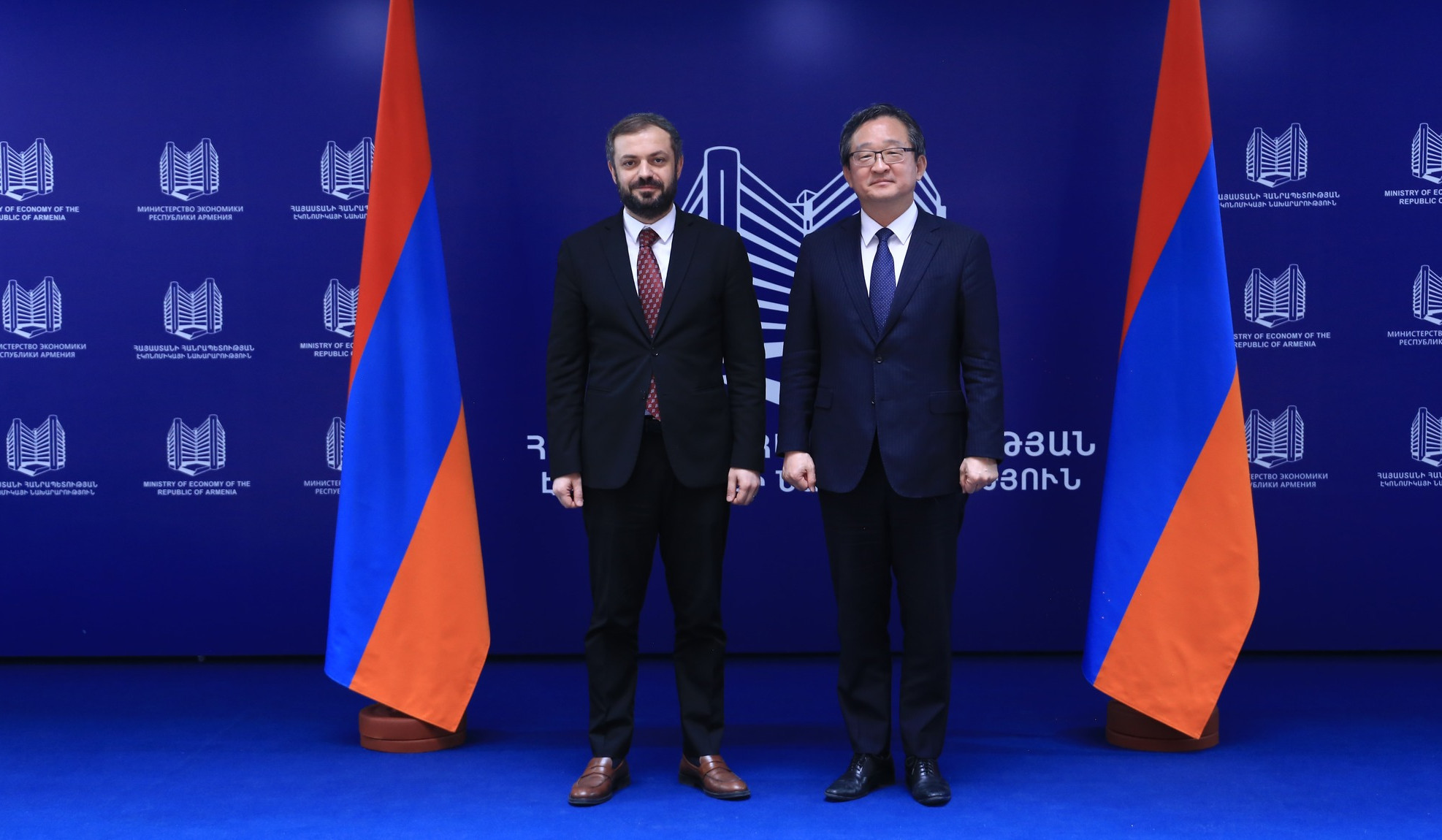 Gevorg Papoyan presented Crossroads of Peace initiative to Deputy Foreign Minister of Korea