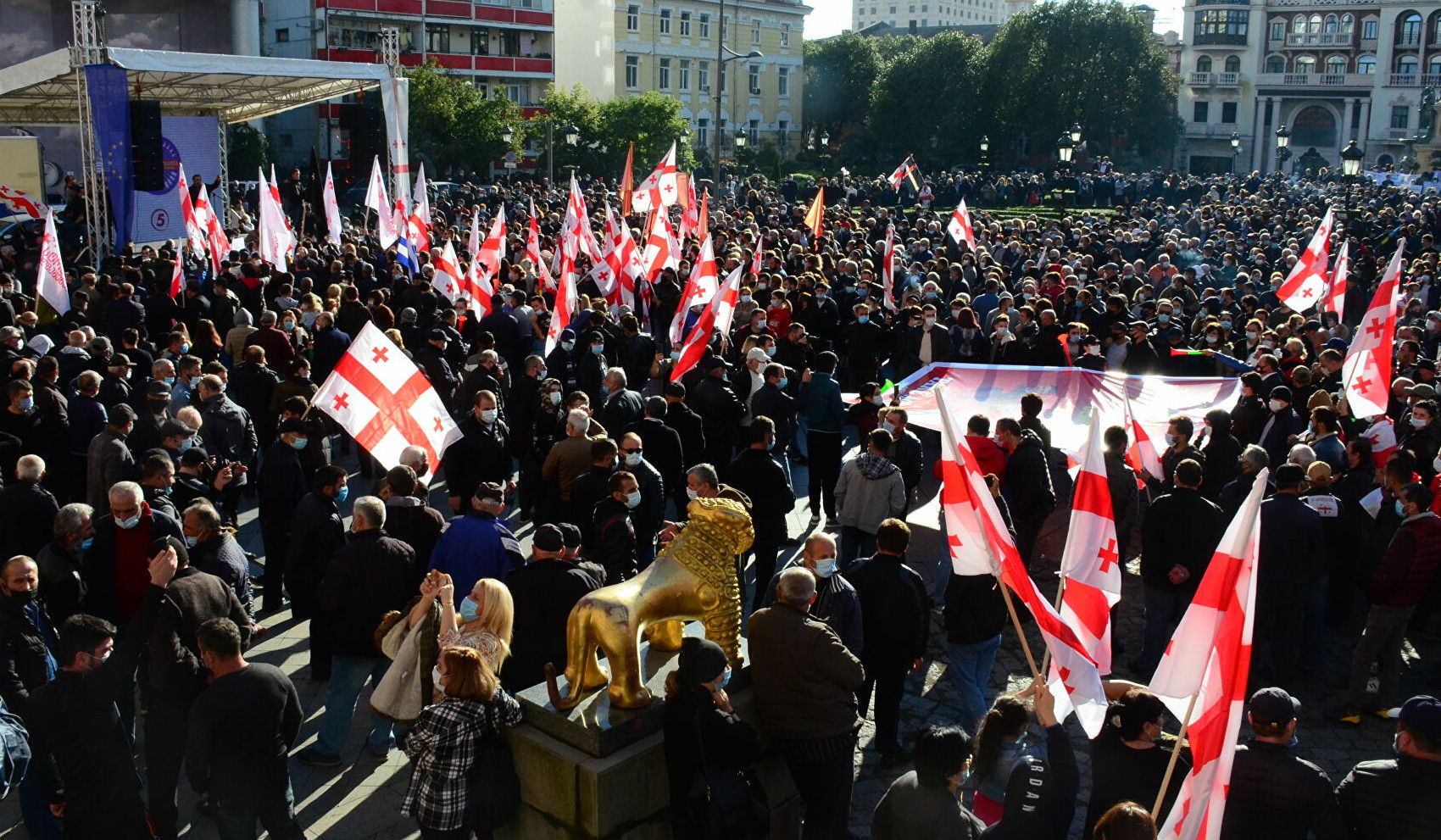 Georgian Government promised to change law on 'Transparency of Foreign Influence'