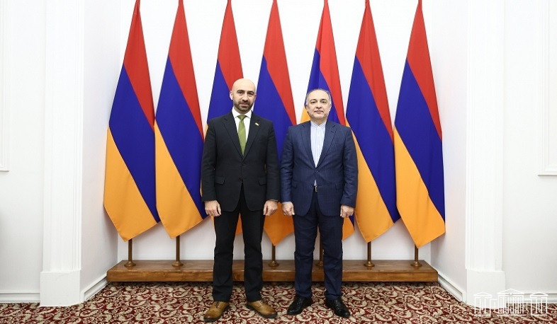 Narek Babayan meets with IRI Ambassador Extraordinary and Plenipotentiary to Armenia