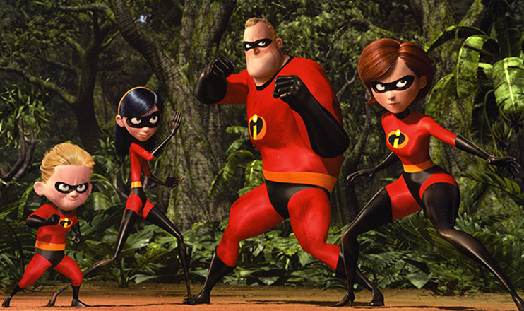 Animated film "The Incredibles"