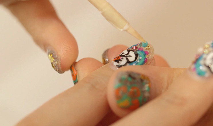 Nail Art ճապոնական ձևով