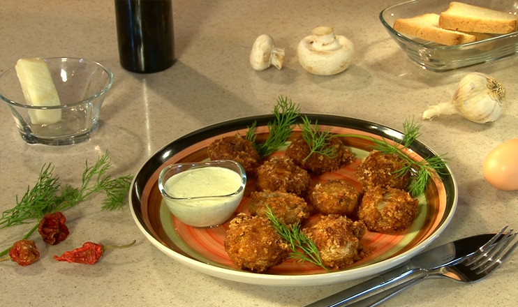 Let's Cook Together: Crusted Mushrooms