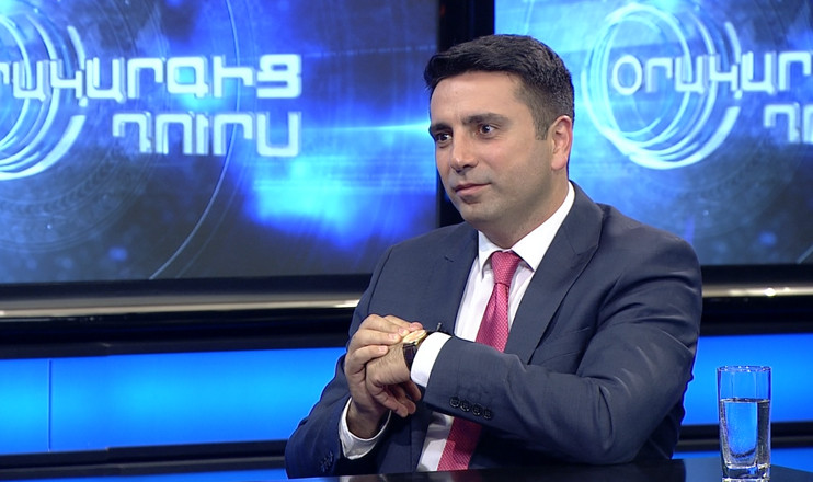 Вне повестки дня. Ален Симонян