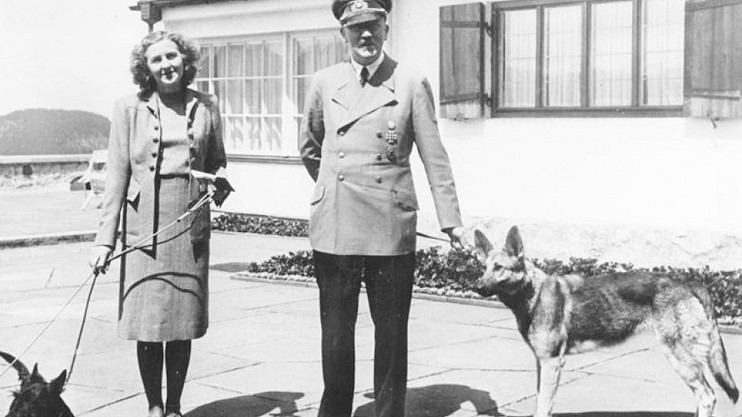 Адольф Гитлер и Ева Браун