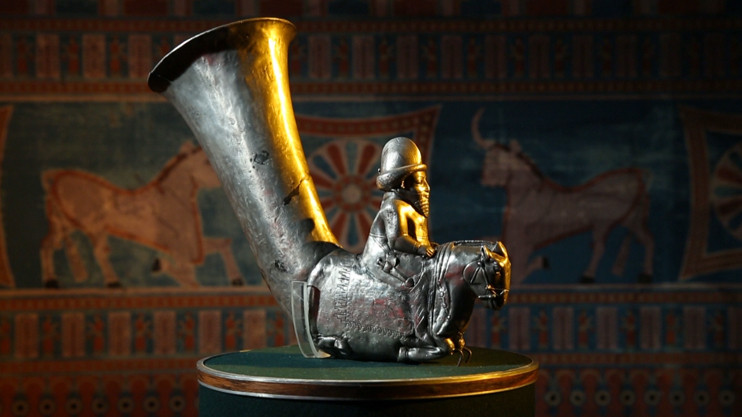 История одного экспоната. Серебрянный ритон