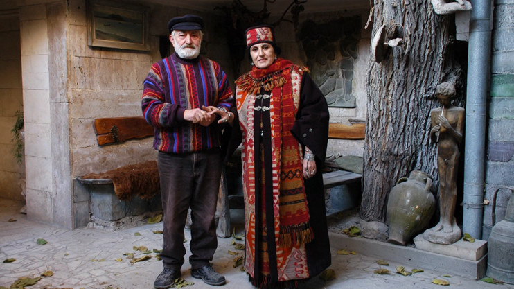 Армянский художник, этнограф, заслуженный деятель культуры РА Лусик Агулеци