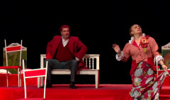 Behind the Curtains: Comedic War