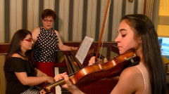 Ջութակահարուհի Ասյա Անիսիմովա