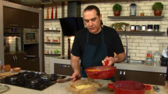 Давайте готовить вместе. Запеканка с макаронами и мясом