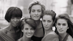Supermodels in the '90s