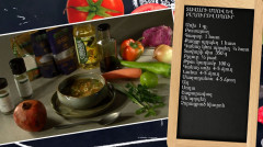 Let’s cook together: soup with beef and bulgur