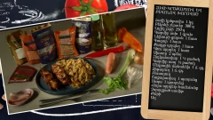 Готовим вместе: шашлык с куриной грудкой и беконом