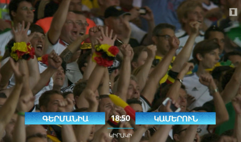 Football: Germany-Cameroon