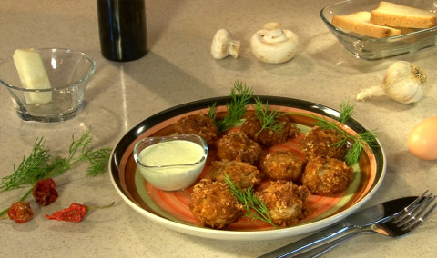 Let's Cook Together: Crusted Mushrooms
