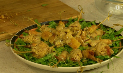 Let's Cook Together: Fried Shrimp Salad