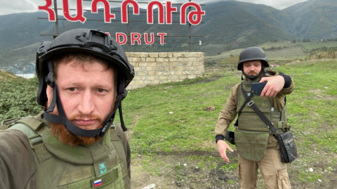 Օտարերկրյա լրագրողները Արցախում