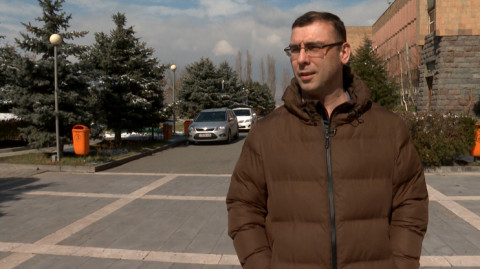 Physicist Davit Hayrapetyan