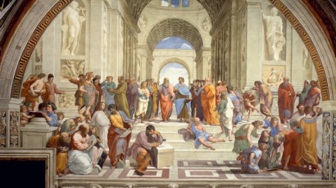 История одного холста. Афинская школа