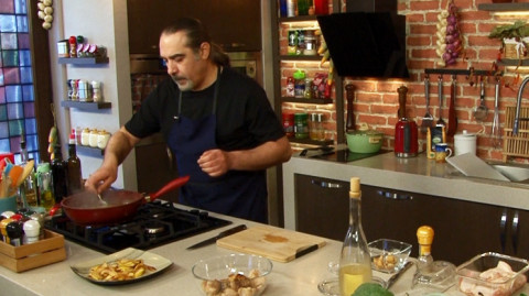 Готовим вместе. Блюдо из айвы и курицы